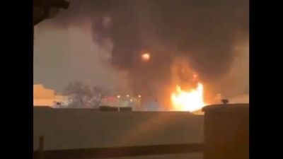 Destruida en Aranjuez por un incendio una nave de la planta de Robert Bosch