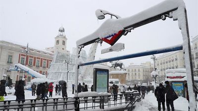 Madrid pasará de la gran nevada a una bajada importante de las temperaturas, con -9ºC el martes