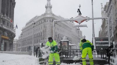 Así vivimos minuto a minuto la gran nevada que dejó Filomena el 9 de enero en Madrid