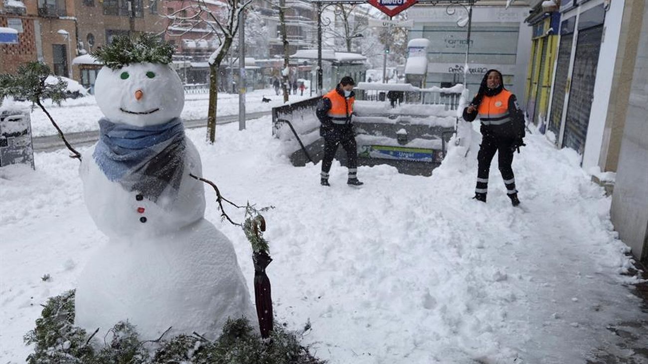 Especial informativo - Nevada Filomena en Madrid (Parte 6)