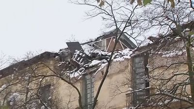 El tejado del centro cultural de Aranjuez se desploma por el temporal