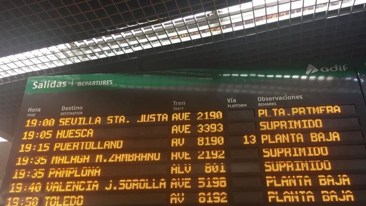 Adif restablece la circulación en varios  puntos de la red con destino y origen Madrid / David Herranz