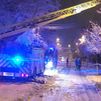 Los bomberos de Madrid realizan más de mil intervenciones ante la nevada