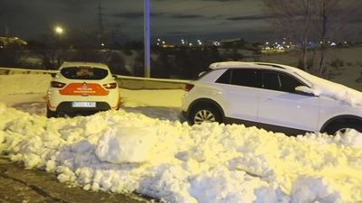 Vías principales como la M-30 y la M-40 ya son transitables