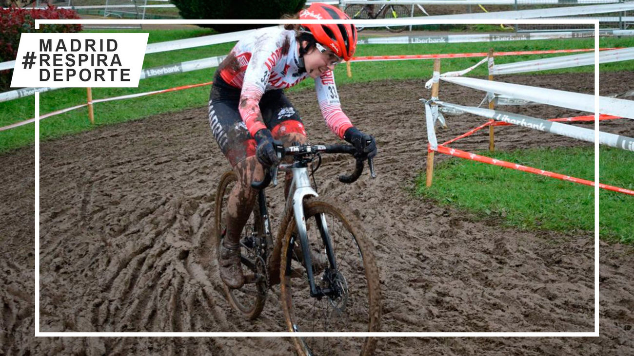 La madrileña María Parajón, bronce en el Campeonato de España sub'23 de ciclocross