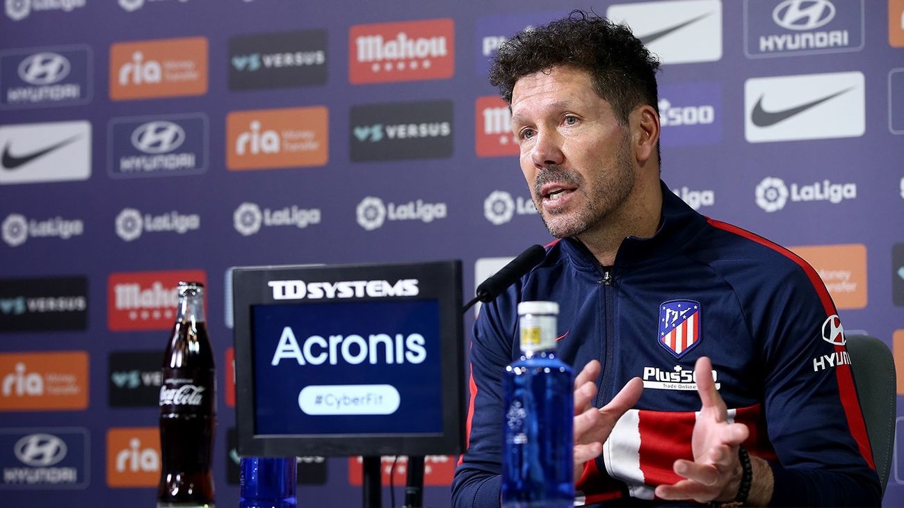 Simeone: "Ante el Sevilla No hay ningún tipo de excusa"