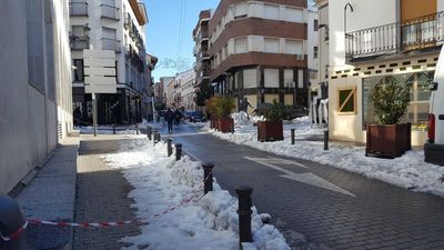 Arganda intenta volver a la normalidad tras la gran nevada