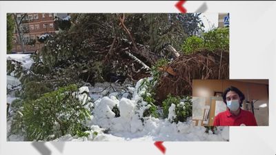 El 112 gestiona en Madrid casi 300 accidentes de tráfico por el paso de Filomena