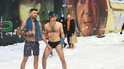 La cara más amable de Filomena y las imágenes que dejó en Madrid