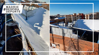 La Comunidad reconstruirá el histórico pabellón 'La Nevera' tras ser derrumbado por la nieve