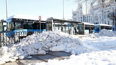 El mapa de Madrid para saber qué calles ya están limpias de nieve