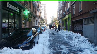 Una jornada histórica de frío intenso en Madrid, minuto a minuto