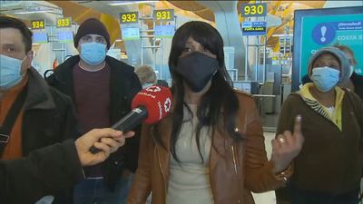 El aeropuerto de Madrid Barajas recupera "muy gradualmente" la actividad