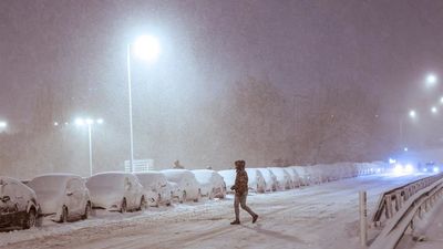 Rescatado un hombre en Fuenlabrada, desorientado en la nieve tras salir del trabajo con destino Parla