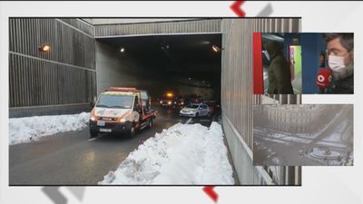 Visitamos un depósito municipal de Madrid, donde son llevados los coches rescatados tras la nevada