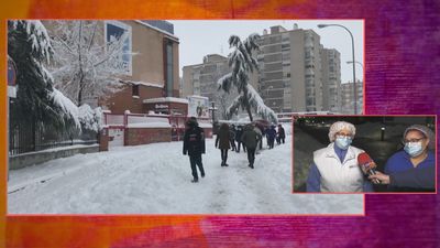 Las imborrables historias que deja Filomena en Madrid