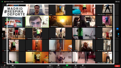 El fútbol madrileño, paralizado por la nieve y con entrenamientos telemáticos