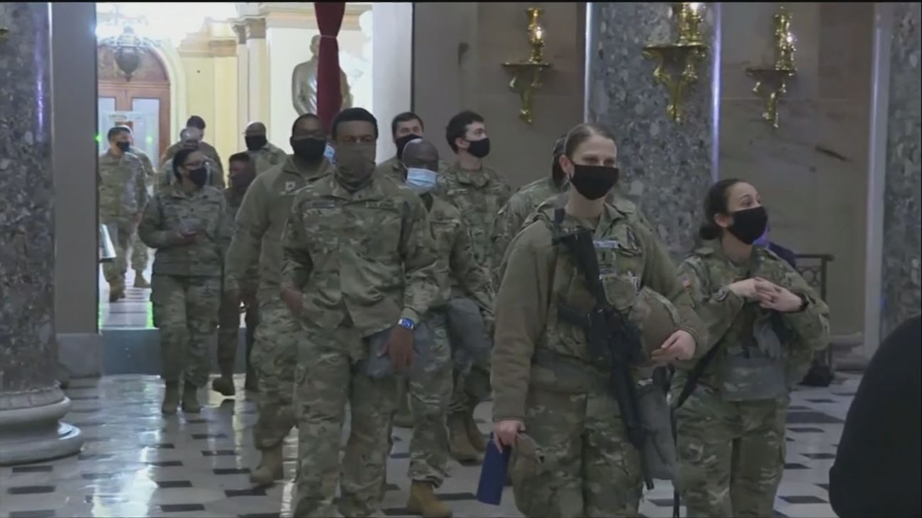 Washington se blinda ante la próxima investidura de Biden