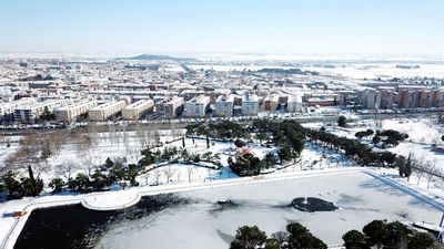 Getafe se congela: no pasaba tanto frío desde 1985