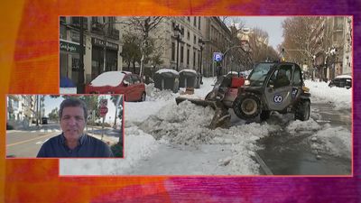 ¿Cuándo se va a derretir la nieve en Madrid?