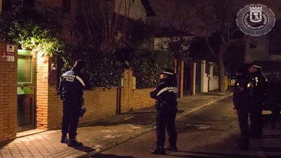Detienen 'in fraganti' a dos jóvenes desvalijando un chalé de Mirasierra