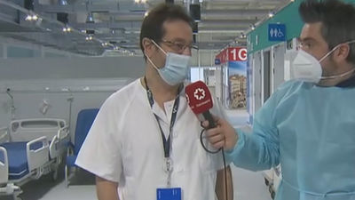Entramos en el hospital Zendal, que acoge ya a 222 pacientes de Covid: "Es un hospital pensado para el futuro"