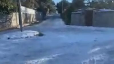 Los vecinos de la urbanización El Pocillo piden sal al Ayuntamiento de Galapagar