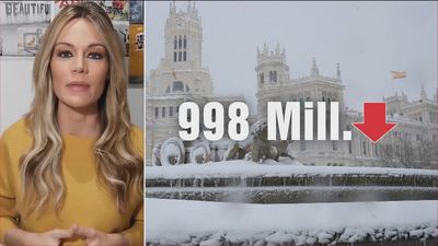 Las pérdidas por Filomena superan los 998 millones de euros en los establecimientos de la capital