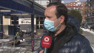 Temor en la hostelería madrileña a que los seguros no cubran lo daños ocasionados por las nevadas