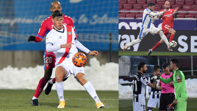 El Rayo pasa a octavos;  el Fuenlabrada y Leganés, eliminados