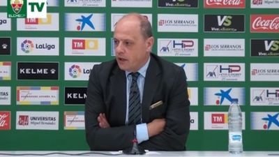 Joaquín Buitrago sobre los dos cambios de  estadio ante el Rayo: "Ha habido falta de previsión"