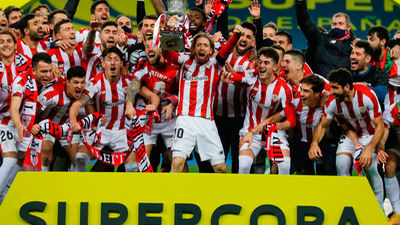 2-3. El Athletic se lleva la Supercopa ante el Barça