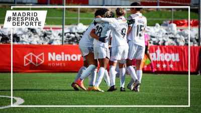 El Madrid CFF jugó en Matapiñonera tras retirar 300 toneladas de nieve