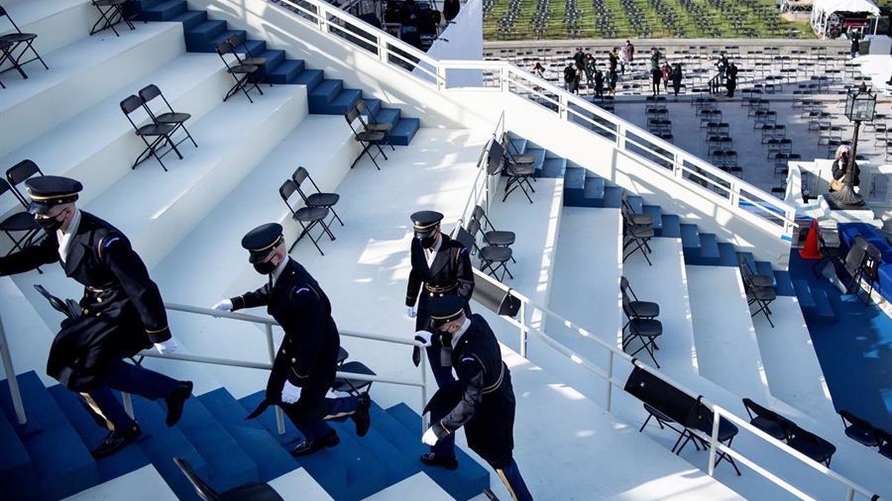 Estados Unidos se blinda ante el riesgo de protestas armadas  por la investidura de Biden