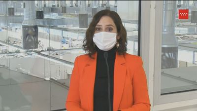 Ayuso: “Pedimos al Gobierno que cancele los vuelos con Sudáfrica y Brasil”