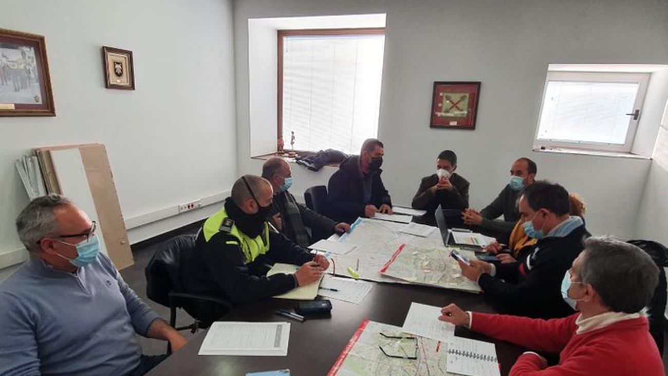 Reunión del equipo de coordinación del Plan de Inclemencias Invernales de Alcalá