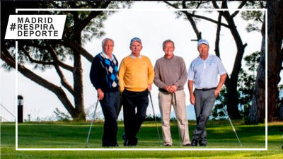 La Federación homenajea a la década prodigiosa del golf madrileño