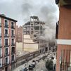 Tres fallecidos y 11 heridos en la fuerte explosión de un edificio en la calle Toledo de Madrid
