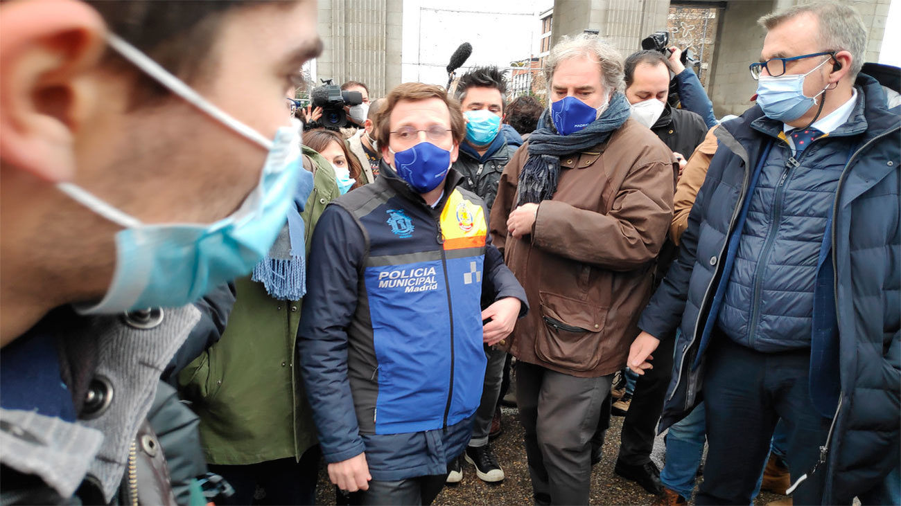 "Filomena hoy nos ha salvado de una tragedia aun mayor", afirma Martínez-Almeida