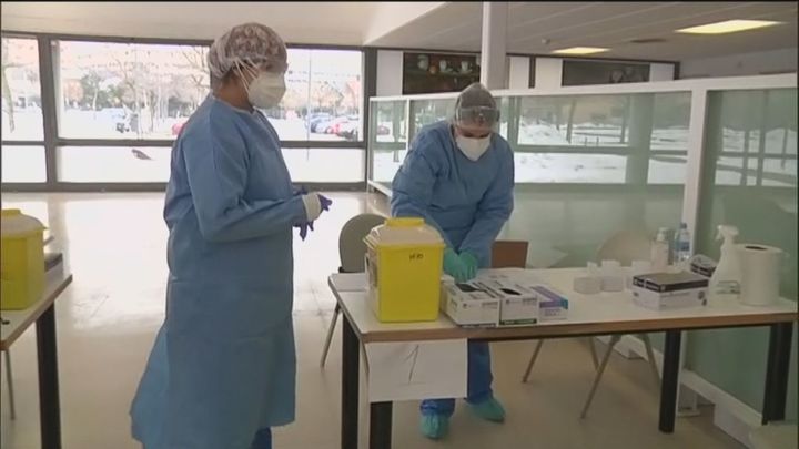 Comienzan los test de antígenos en los campus universitarios de Madrid