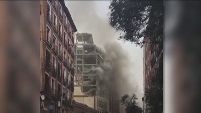 Cronología de la explosión en Madrid en un edificio de la calle Toledo