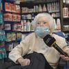 Una mujer de 98 años se refugia en una farmacia por la explosión