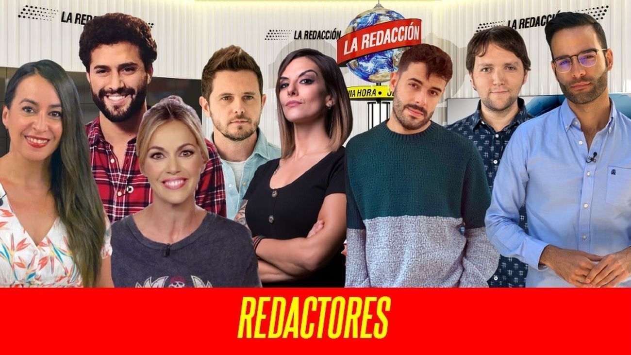 El equipo de 'La Redacción'.
