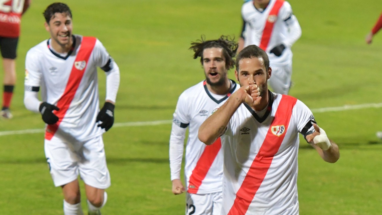 Alegría contenida en el Rayo por su enfrentamiento copero con el Barça