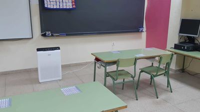 Instalan filtros HEPA en el colegio y la Casita de Niños de Perales de Tajuña