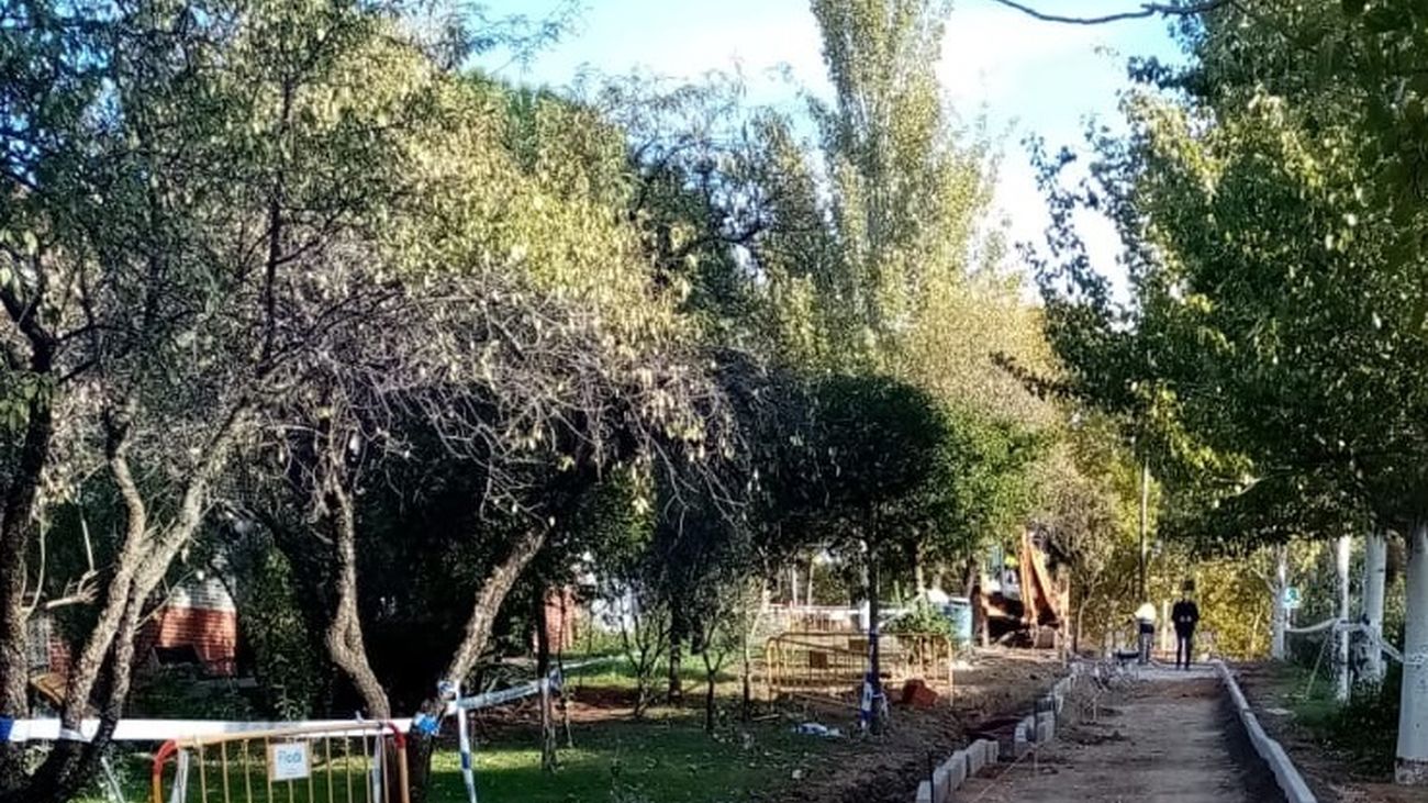 Getafe mantiene cerrados los parques ante el fuerte viento