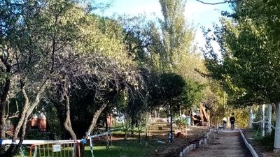 Getafe mantiene cerrados los parques ante el fuerte viento