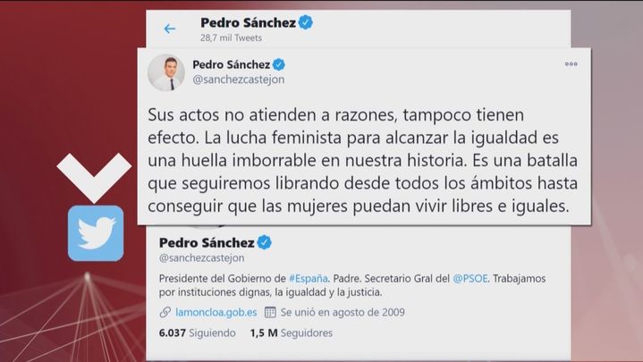 El twitter de Pedro Sánchez / REDACCIÓN