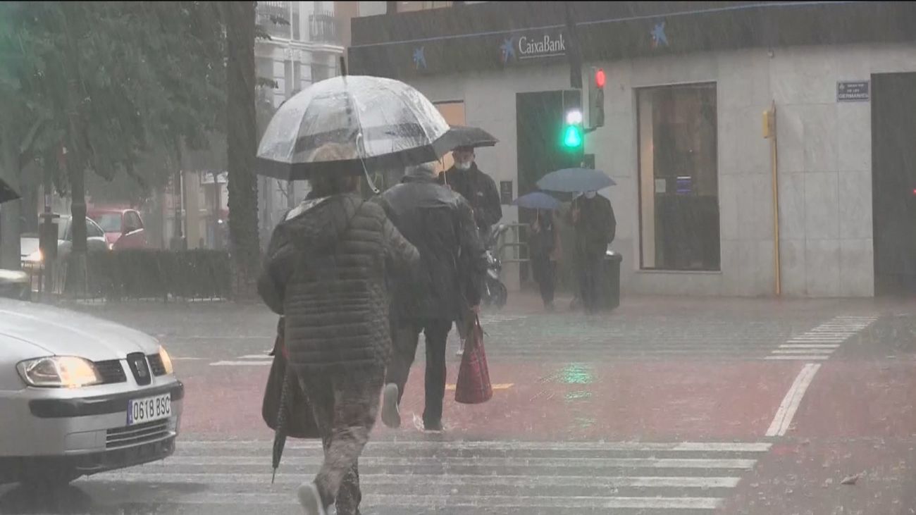 La Aemet y Madrid 112 avisan de fuertes lluvias esta tarde en la Sierra