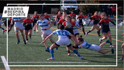 Rugby Majadahonda sufre para mantener el liderato ante el Olímpico de Pozuelo